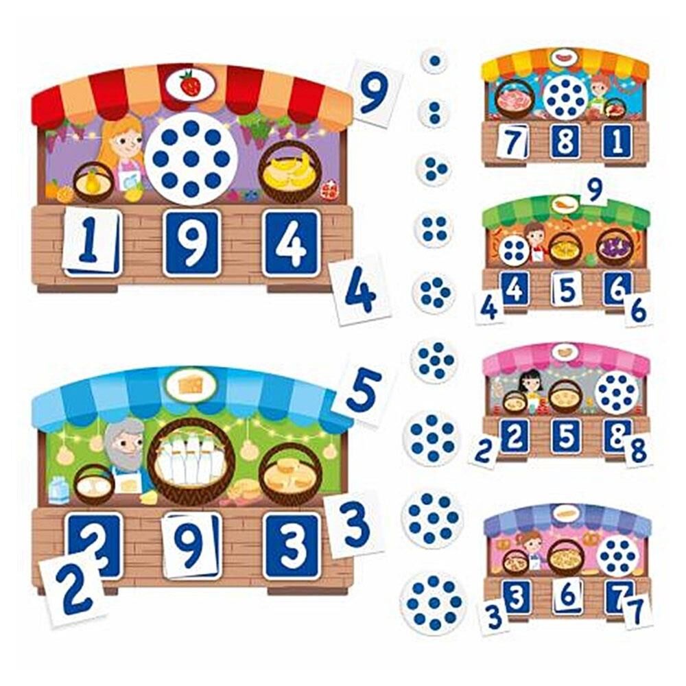 Headu 123 Montessori Touch Bingo Puzzle / Dokulu Tombala Oyunu