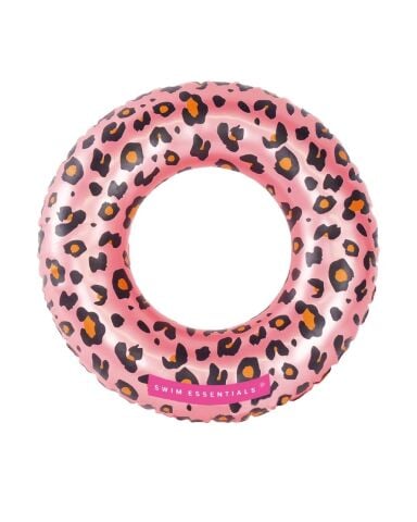 Swim Essentials - Rose Gold Leopard Yüzme Simidi 90cm