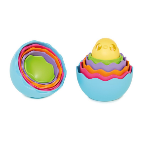 Tomy İç İçe Yumurtalar / Toomies Hide & Squeak Nesting Eggs