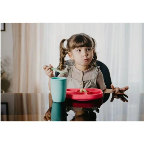 Bblüv Spoön Silikon 5'li Kaşık Seti - Mavi
