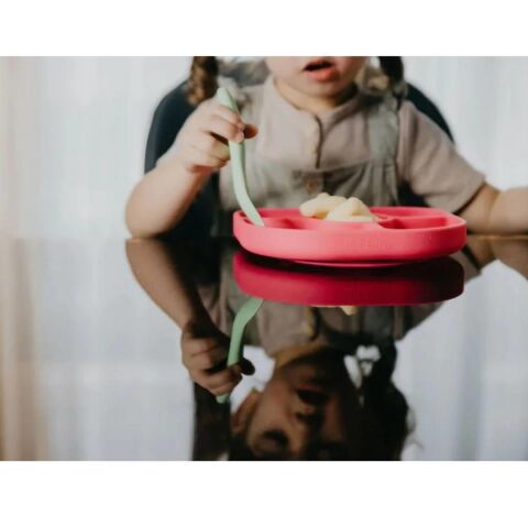 Bblüv Spoön Silikon 5'li Kaşık Seti - Mavi