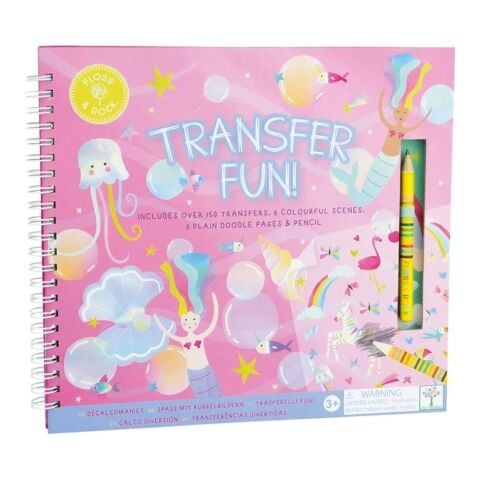 Floss & Rock Transfer Fun Aktivite Kitabı / Enchanted