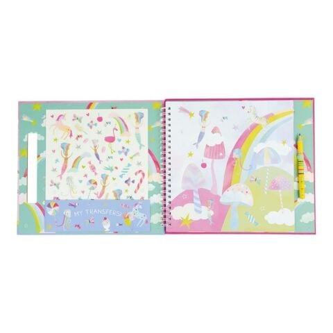 Floss & Rock Transfer Fun Aktivite Kitabı / Enchanted
