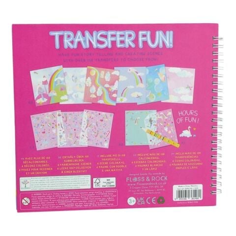 Floss & Rock Transfer Fun Aktivite Kitabı / Enchanted
