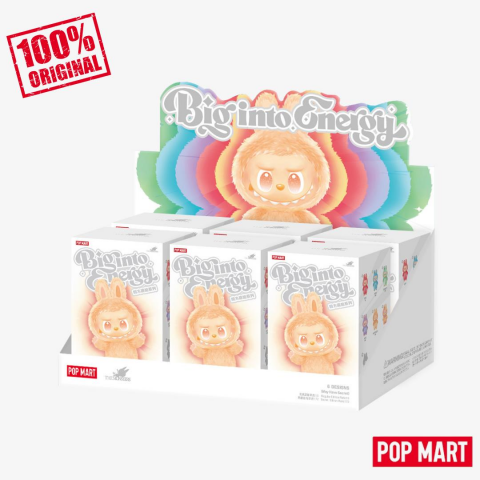 Pop Mart - Labubu - Big Into Energy Serisi Peluş Anahtarlık 6'lı Set