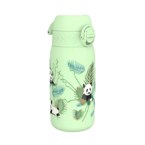 Ion8 - Paslanmaz Çelik Çocuk Suluk - Panda - 400 ml - Sızdırmaz