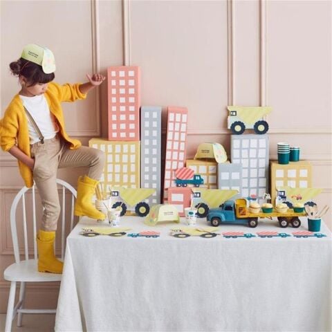 Meri Meri - Construction Napkins - İnşaat Peçeteler