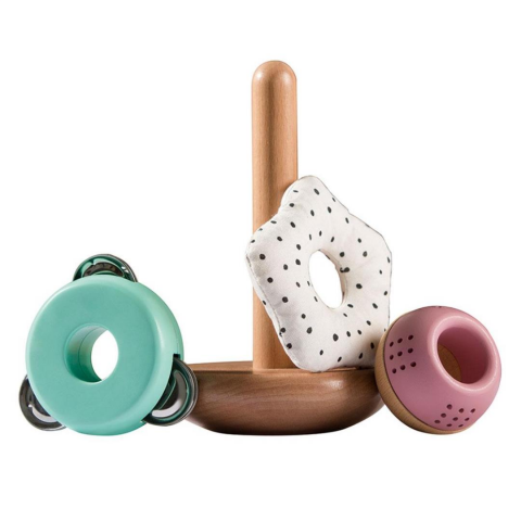 Hape Stacking Tower Halka Oyunu