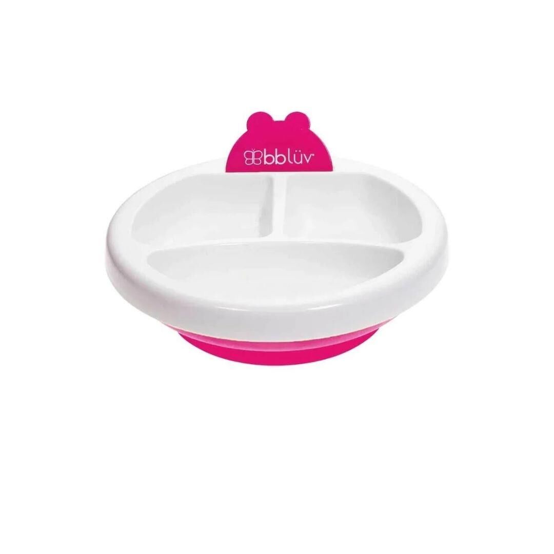 Bblüv Plato Sıcak Su Hazneli Mama Tabağı - Pembe