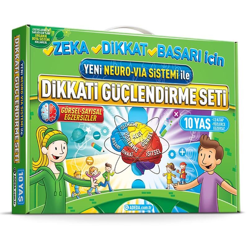 Dikkati Güçlendirme Seti 10 Yaş