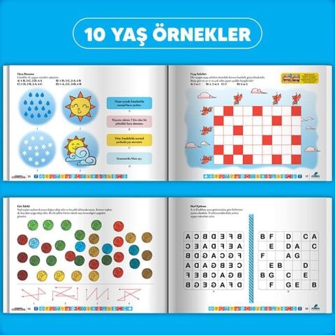 Dikkati Güçlendirme Seti 10 Yaş