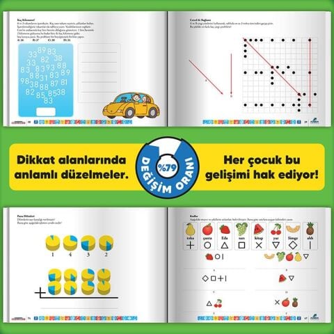 Dikkati Güçlendirme Seti 10 Yaş