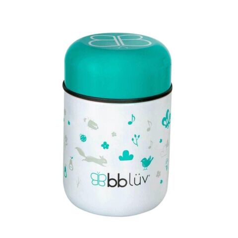 Bblüv Food Mama Termosu ve Kaşık - Mavi