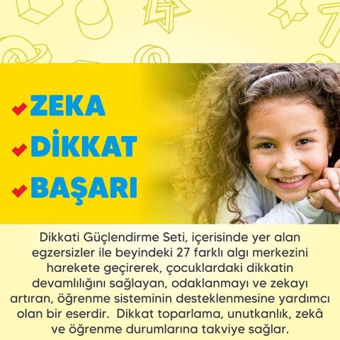 Dikkati Güçlendirme Seti 8 Yaş