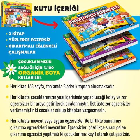 Dikkati Güçlendirme Seti 8 Yaş