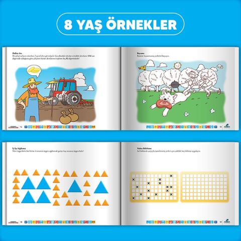 Dikkati Güçlendirme Seti 8 Yaş