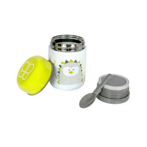 Bblüv Food Mama Termosu ve Kaşık - Yeşil