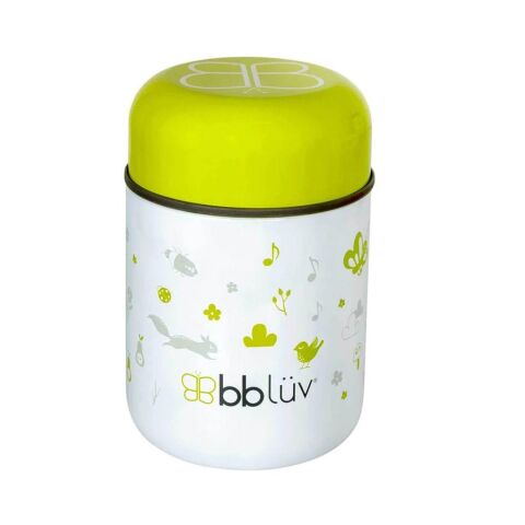 Bblüv Food Mama Termosu ve Kaşık - Yeşil