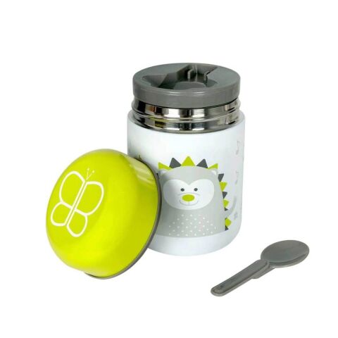 Bblüv Food Mama Termosu ve Kaşık - Yeşil