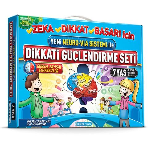 Dikkati Güçlendirme Seti 7 Yaş