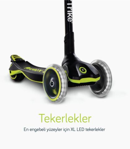SmarTrike Xtend Büyüyebilen Ride On Scooter (1 - 12 Yaş) - Lime