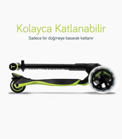 SmarTrike Xtend Büyüyebilen Ride On Scooter (1 - 12 Yaş) - Lime