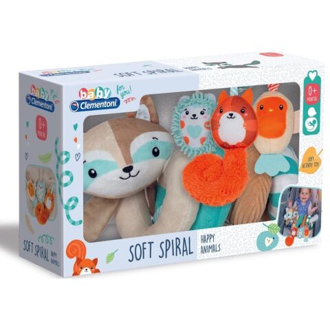 Clementoni Baby Soft Spiral Bebek Arabası Oyuncağı