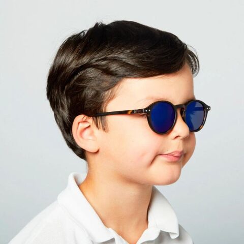 Izipizi Sun Junior Güneş Gözlüğü #D Koleksiyonu - 5-10 Yaş / Mavi Aynalı