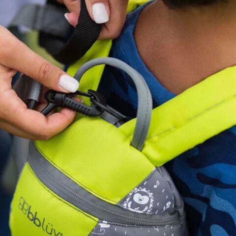 Bblüv Pakö Mini Sırt Çantası Ve Yürüme Kayışı - Yeşil