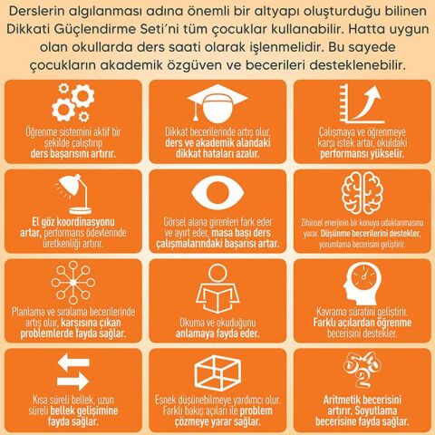 Dikkati Güçlendirme Seti 6 Yaş