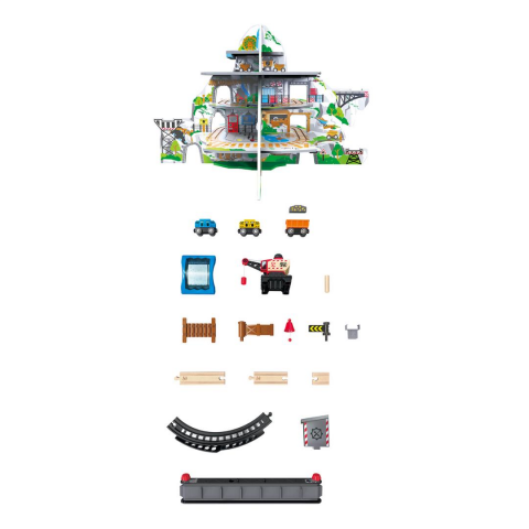 Hape Mighty Maden Oyuncağı / Mighty Mountain Mine