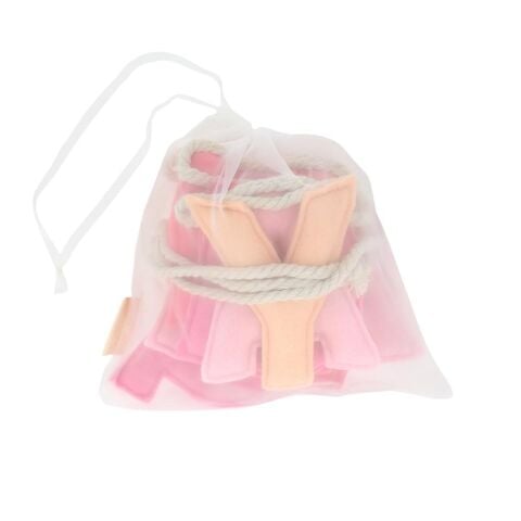 Meri Meri - Happy Birthday Keçe Asılan Süs - Pembe