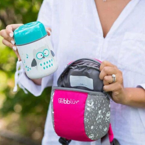 Bblüv Pakö Mini Sırt Çantası Ve Yürüme Kayışı - Pembe