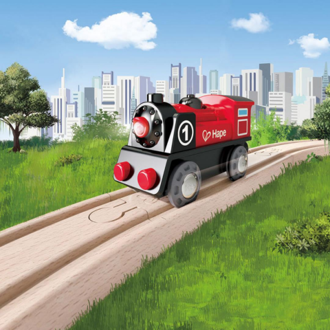 Hape Pilli Oyuncak Lokomotif / Battery Powered Engine No. 1