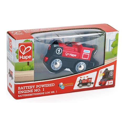 Hape Pilli Oyuncak Lokomotif / Battery Powered Engine No. 1