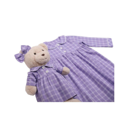 Luna Mia Lavender Uyku Arkadaşlı Çocuk Gecelik Seti