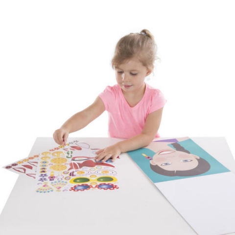 Melissa & Doug Çıkartma Kitabı - Yüzler / Make-A-Face Sticker Pad