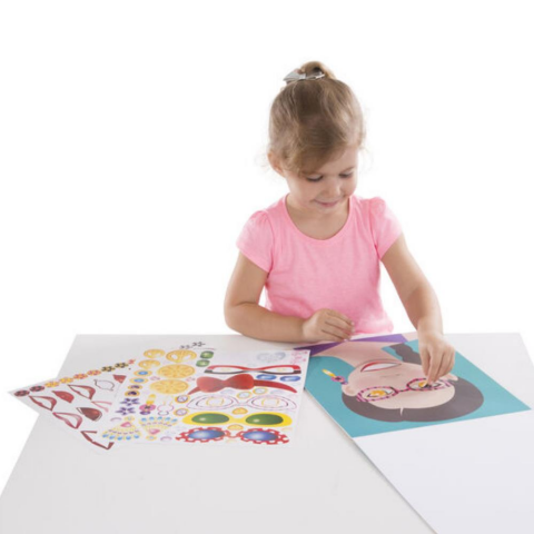 Melissa & Doug Çıkartma Kitabı - Yüzler / Make-A-Face Sticker Pad