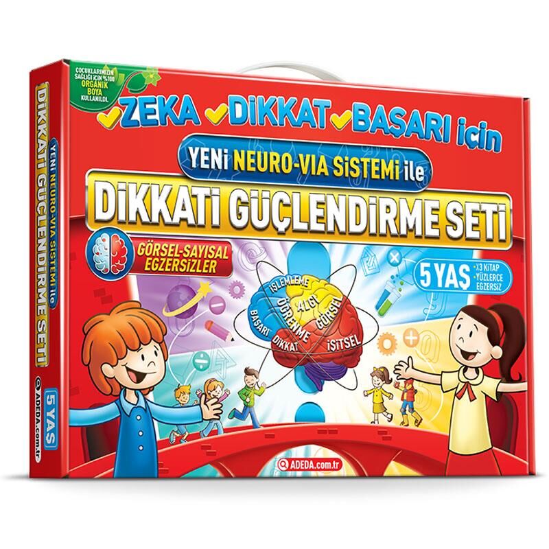 Dikkati Güçlendirme Seti 5 Yaş