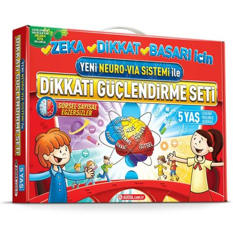 Dikkati Güçlendirme Seti 5 Yaş