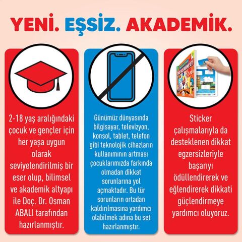 Dikkati Güçlendirme Seti 5 Yaş