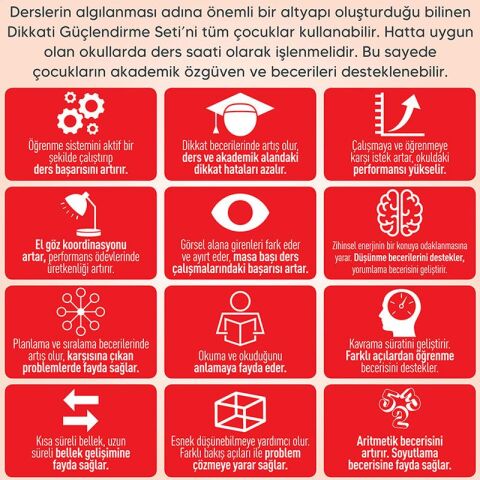 Dikkati Güçlendirme Seti 5 Yaş