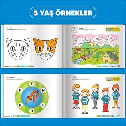 Dikkati Güçlendirme Seti 5 Yaş