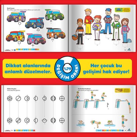 Dikkati Güçlendirme Seti 5 Yaş