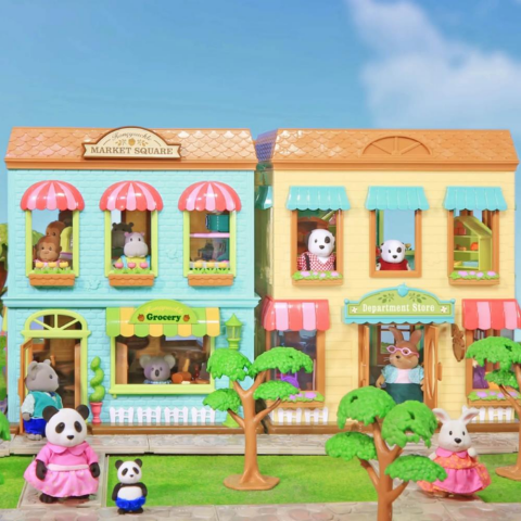 Li'l Woodzeez Pazar Alanı Seti