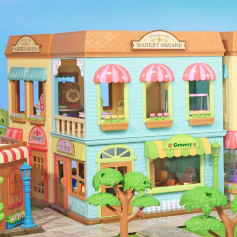 Li'l Woodzeez Pazar Alanı Seti