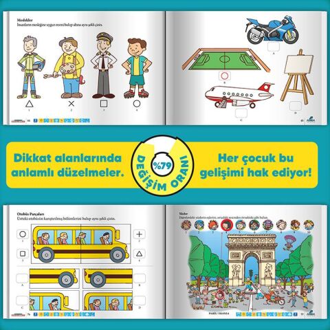 Dikkati Güçlendirme Seti 4 Yaş
