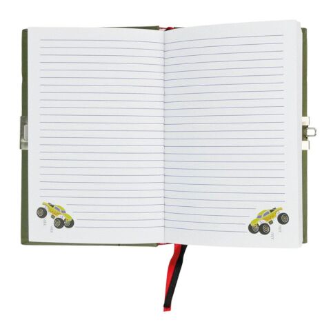 Floss & Rock Kokulu Kilitli Günlük / Cars