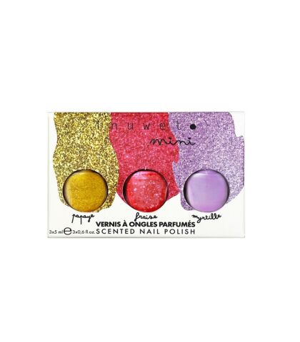 Inuwet 3'lü Su Bazlı Oje Seti