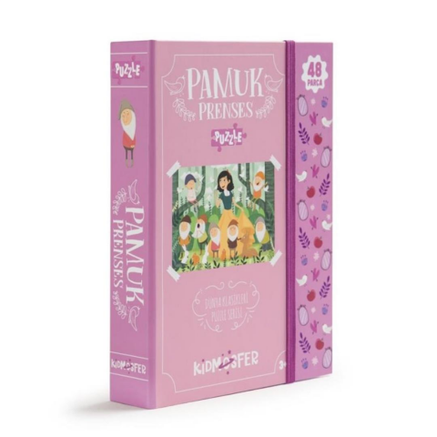 Kidmosfer Pamuk Prenses Puzzle (Yapboz) 48 Parça
